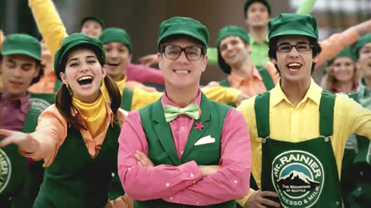 森永乳業 「Mt.RAINIER」