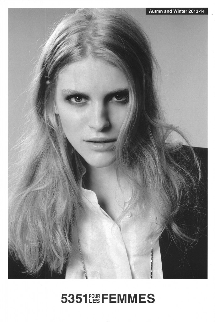 5351 POUR LES HOMMES / FEMMES Autumun and Winter 2013-14
