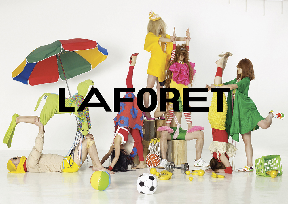 LAFORET 広告