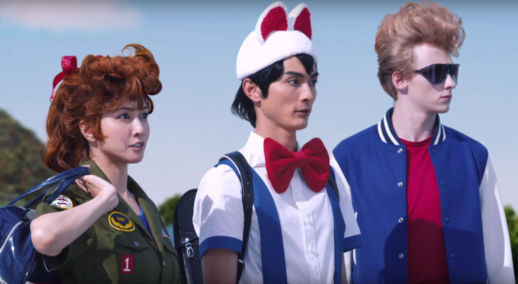 GU プリーツスカート、コーディガン、ブルゾン TVCM 中条あやみ・内田有紀・高良健吾、他