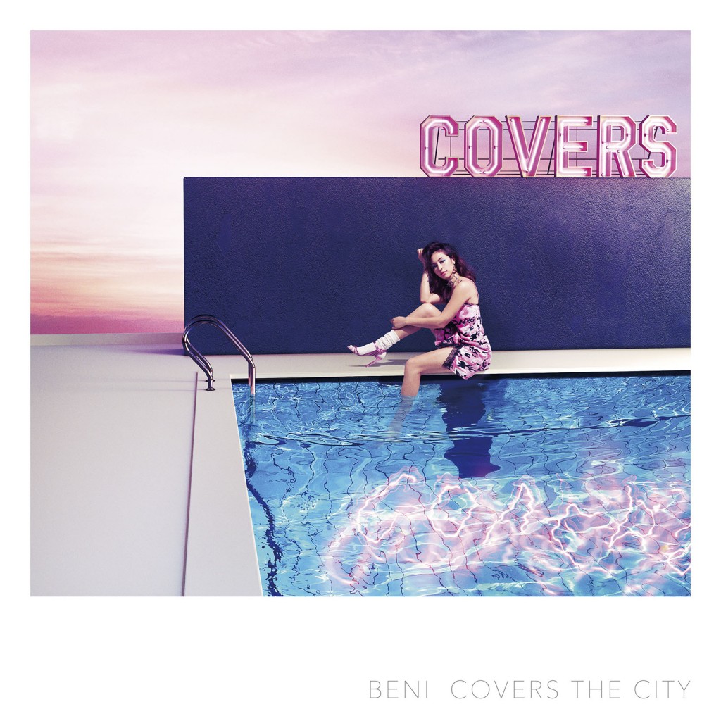 BENI アーティスト写真、「COVERS THE CITY」CDジャケット