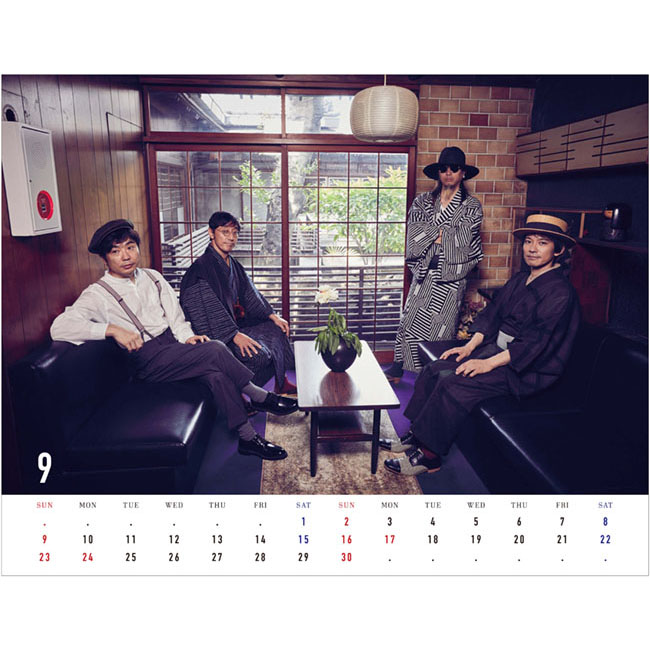 SPITZ 2018年カレンダー