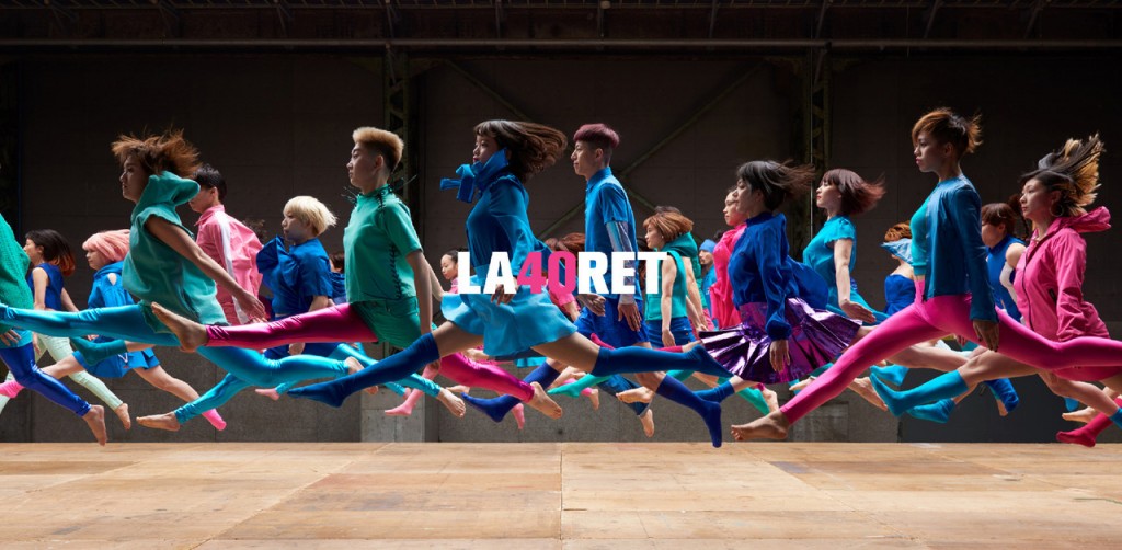 ラフォーレ原宿40周年広告