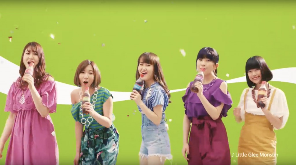 Coca-Cola TVCM「カラーボトル登場」篇 Little Green Monster、サブキャスト