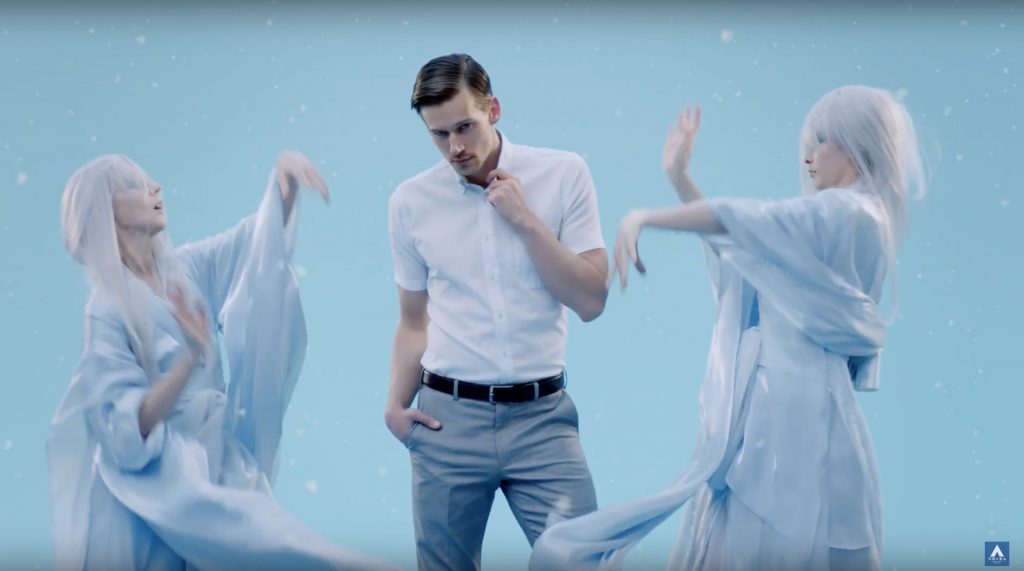 洋服の青山 WebCM『ICE TOUCH』篇