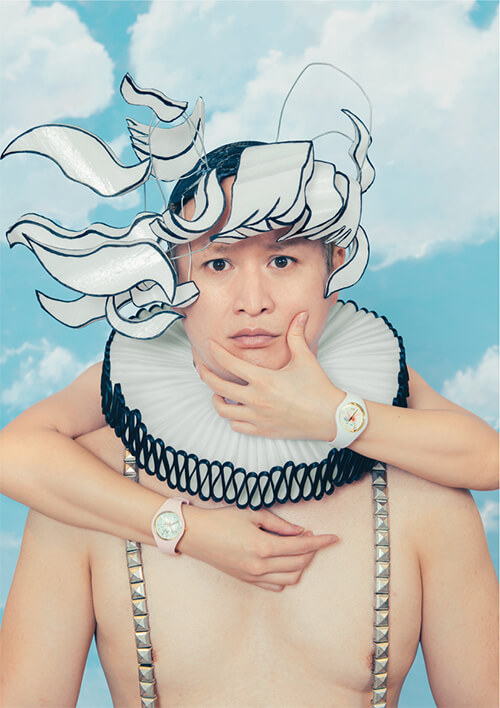 ICE WATCH 2019SS広告『PLAY WITH ICE WATCH』ガリットチュウ福島