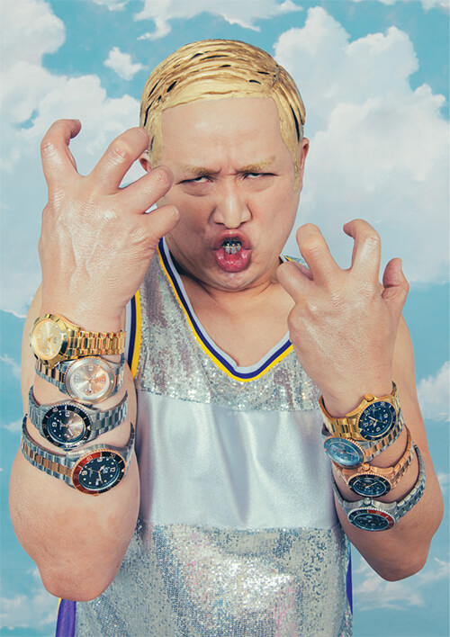 ICE WATCH 2019SS広告『PLAY WITH ICE WATCH』ガリットチュウ福島