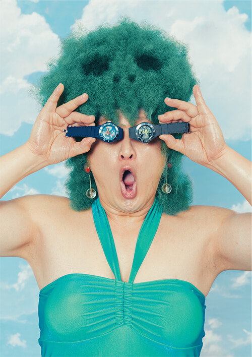 ICE WATCH 2019SS広告『PLAY WITH ICE WATCH』ガリットチュウ福島