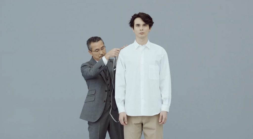 Factory to Customer KASHIYAMA the Smart Tailor webムービー