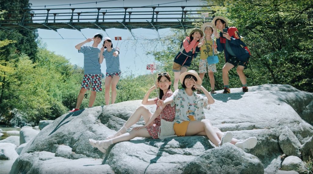 オロナミンC TVCM『シュポン！ハツラツ女子 川遊び』篇 サブキャスト