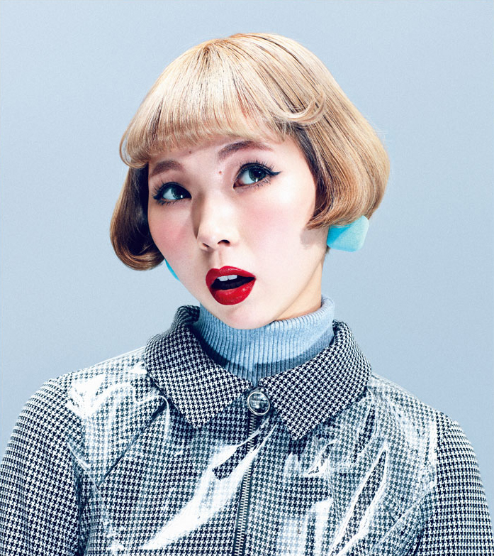 milbon「GIRLS POWER」広告