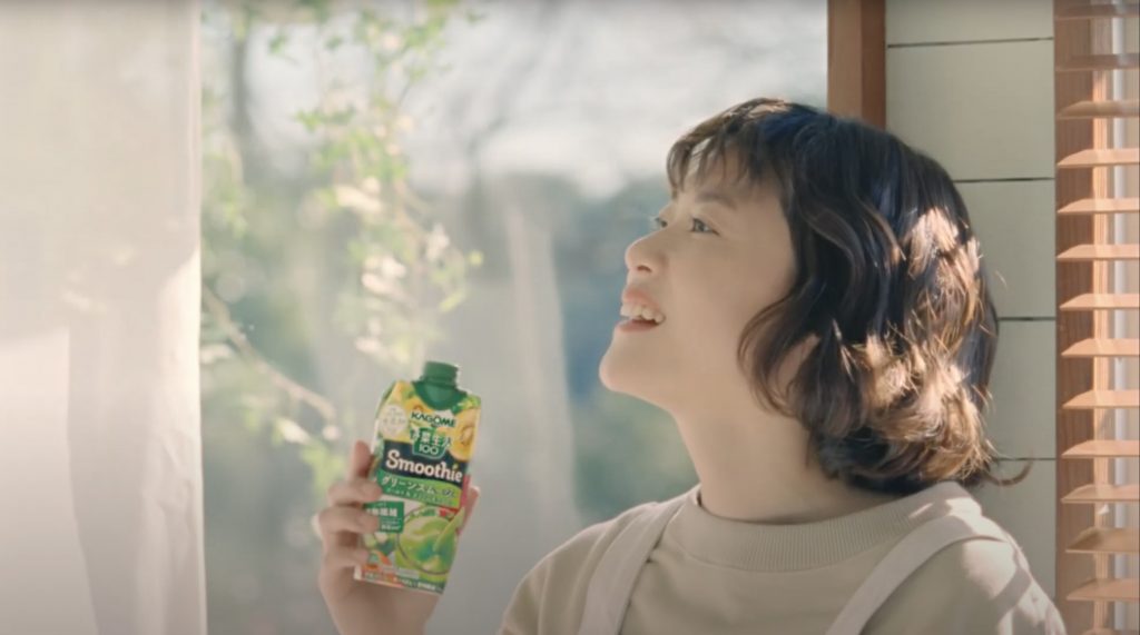 野菜生活100 Smoothie 「ぎゅーっと濃厚チャージ」篇　上野樹里