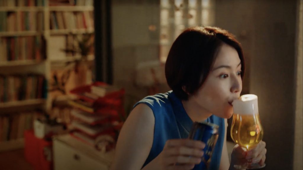 アサヒビール ザ・リッチ TVCM「長澤さん 泡マシマシが、好きすぎる。」篇  長澤まさみ　