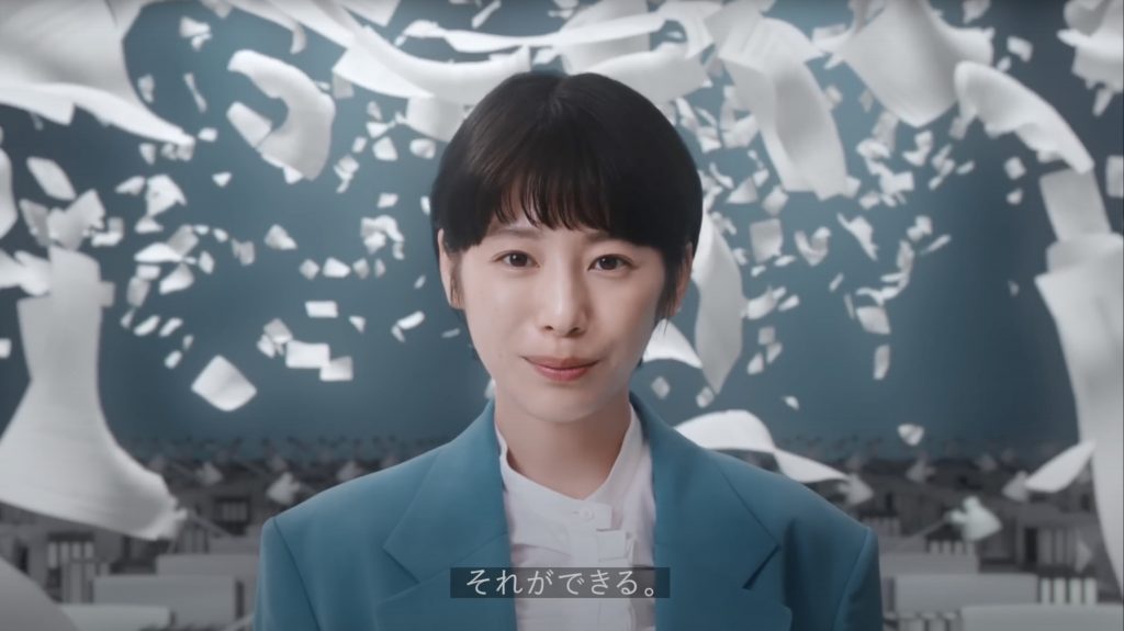 Wantedly TVCM「想いでつながる採用は、強い。」篇 夏帆