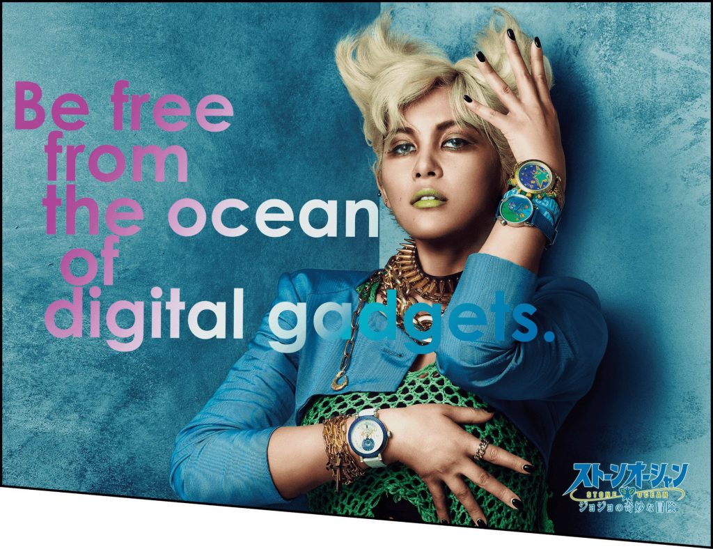 SONY  スマートウォッチ wena 3 × JOJO