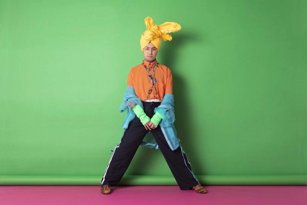 マハラージャン EP「蝉ダンス フロア」ジャケット写真、アー写