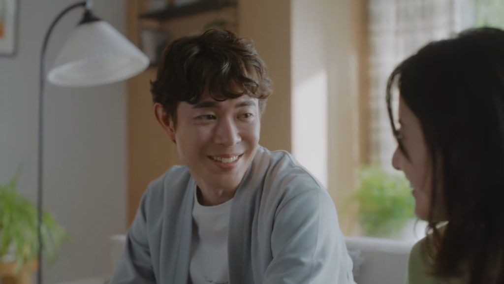 GLOBAL WORK CM「スッキレイニットは、まちがいない服。」篇　宮沢氷魚　　