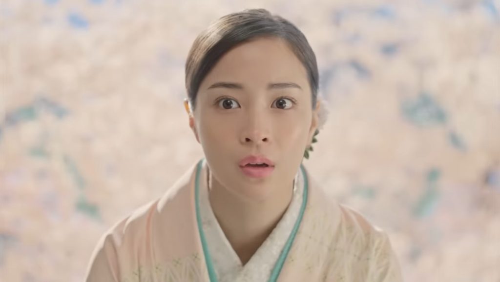 マクドナルド CM、グラフィック マックに春のフラッペがやってきた「茶室」篇  広瀬すず