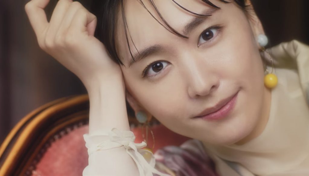 明治 生のとき CM、グラフィック 新垣結衣