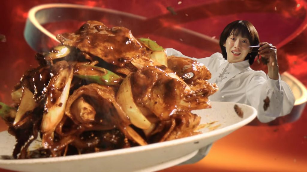 味の素「Cook Do®」極麻辣回鍋肉用CM 肉を愉しめ篇 夏帆